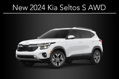 New 2024 Kia Seltos S AWD