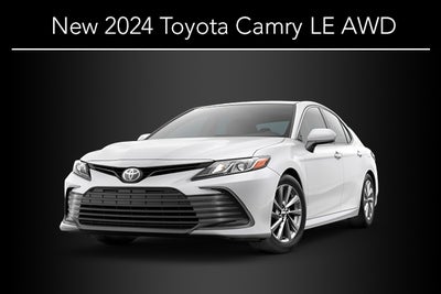 New 2024 Toyota Camry LE AWD
