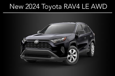 New 2024 Toyota RAV4 LE AWD