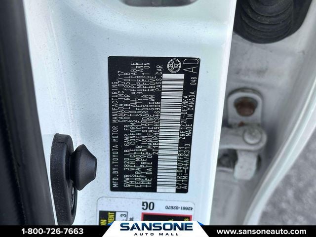 2017 Toyota Corolla LE