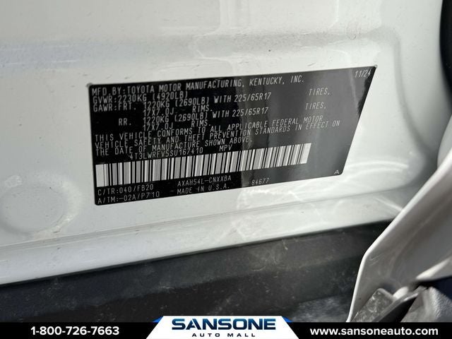 2025 Toyota RAV4 Hybrid LE