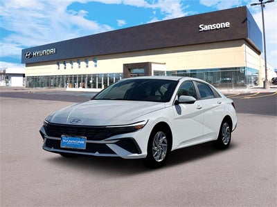 2026 Hyundai Elantra Hybrid Blue