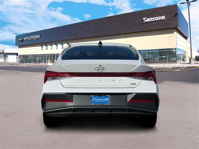 2026 Hyundai Elantra Hybrid Blue