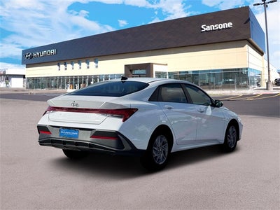 2026 Hyundai Elantra Hybrid Blue