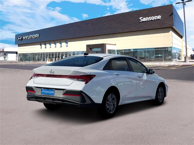 2026 Hyundai Elantra Hybrid Blue