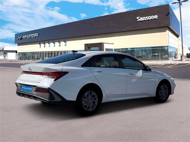 2026 Hyundai Elantra Hybrid Blue