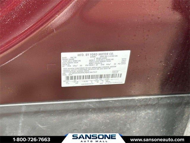 2018 Ford Explorer XLT