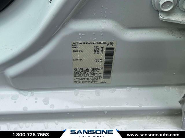 2022 Nissan Altima 2.5 S