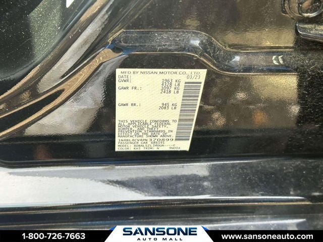 2023 Nissan Altima 2.5 SR