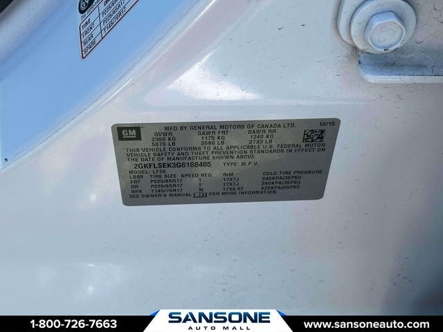 2016 GMC Terrain SLE-1