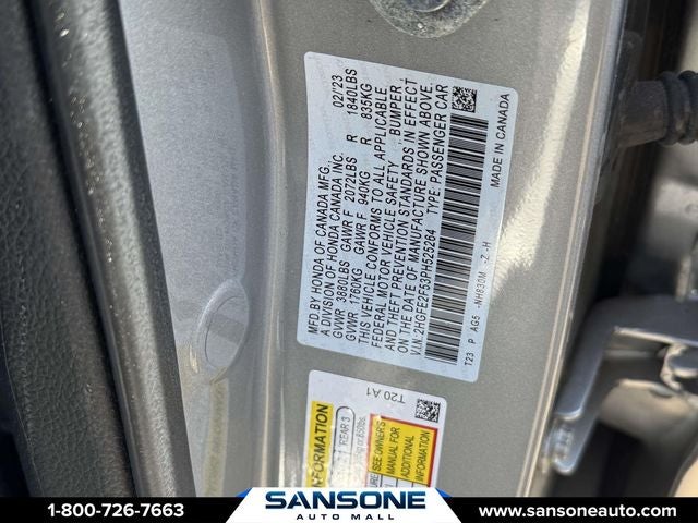 2023 Honda Civic Sport