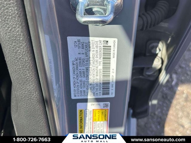 2025 Honda Civic Hybrid Sport