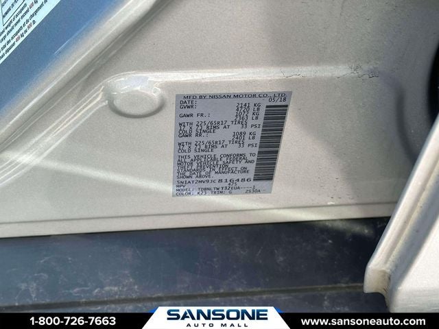 2018 Nissan Rogue SV