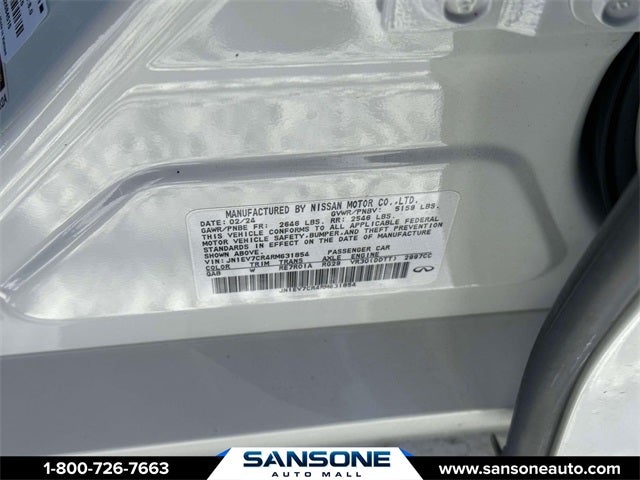 2024 INFINITI Q50 SENSORY