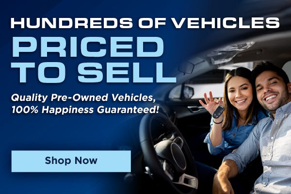 Quality Pre-Owned Vehicles Priced to Sell