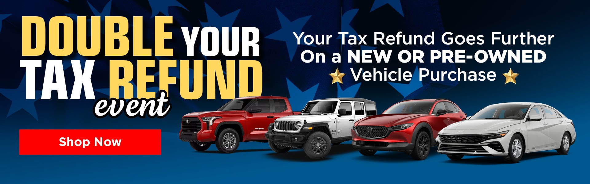 Double Your Tax Refund Event