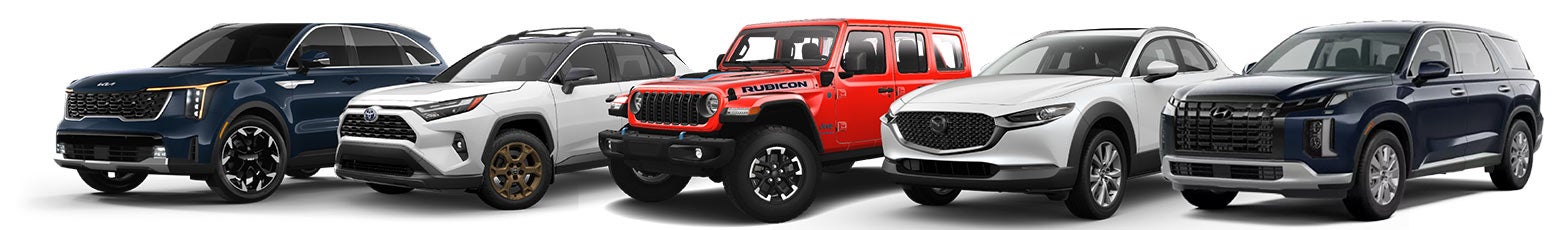 Lineup of vehicles | Sansone Auto in Woodbridge NJ