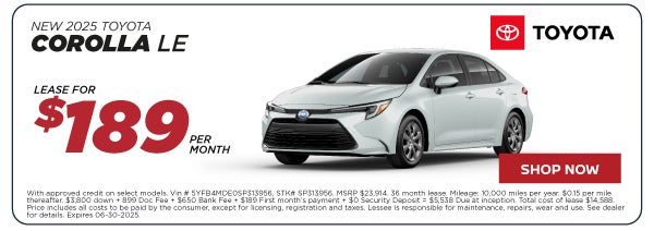Toyota Offer